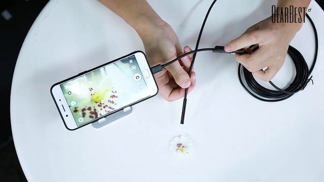 Endoscope Spy-Camera AN02 for Smartphones/PC - GearBest смотреть онлайн