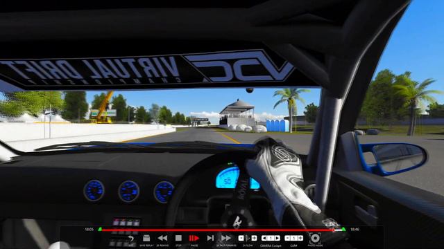 [Assetto Corsa] Drifting VDC Silvia S15 D-max - VDC Londrina 2021 (Mouse Steering) смотреть онлайн