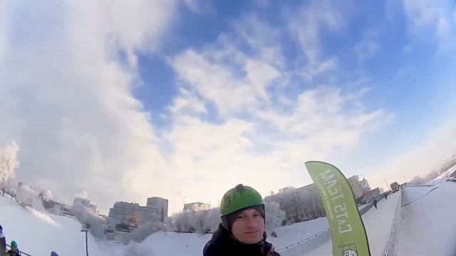 Прыжки с веревкой - Мост на Набережной Федоровского - CATS Team смотреть онлайн