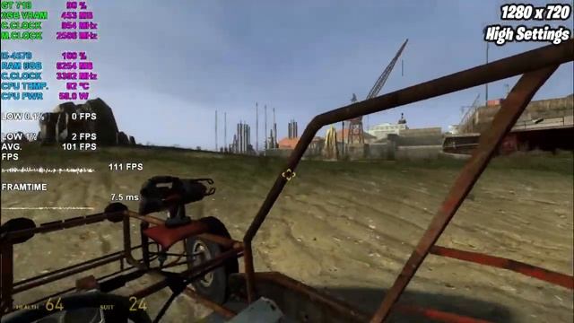 Half Life 2 / Gt 710 Game Tasted. смотреть онлайн