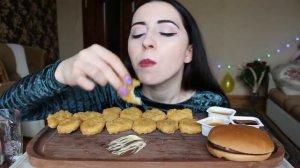 30 НАГГЕТСОВ ЗА РАЗ / СМОГУ ?? /  MUKBANG челлендж / Ayka Emilly