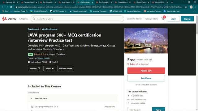UDEMY FREE COURSES | BEST UDEMY COURSES CERTIFICATE |Udemy Free Online Certification Course |31 JUL смотреть онлайн