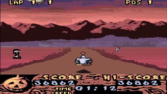 973 Halloween Racer Movie mode Game Boy Color GBC, HD 60fps смотреть онлайн