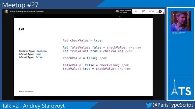 [EN] Paris TypeScript #27 смотреть онлайн