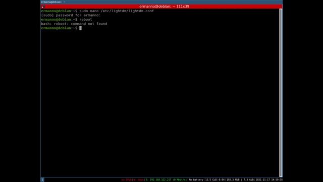 Debian 11 & i3 смотреть онлайн