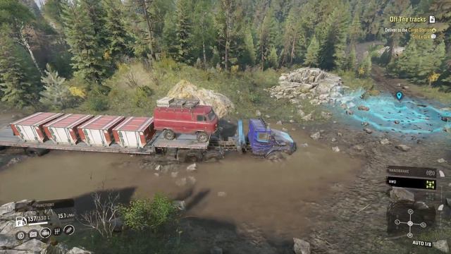 SnowRunner Off The Tracks Mission With Voron Grad And Lo4f смотреть онлайн