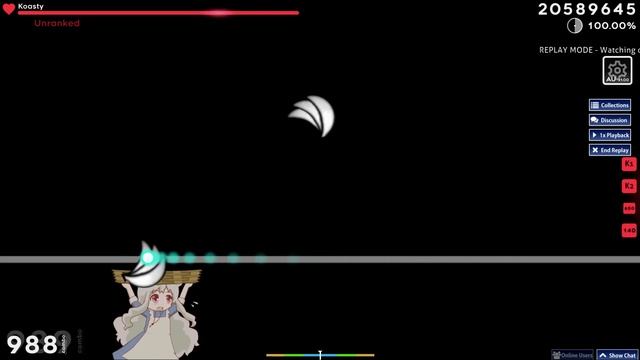 Arcade Game On Osu! Beatmap