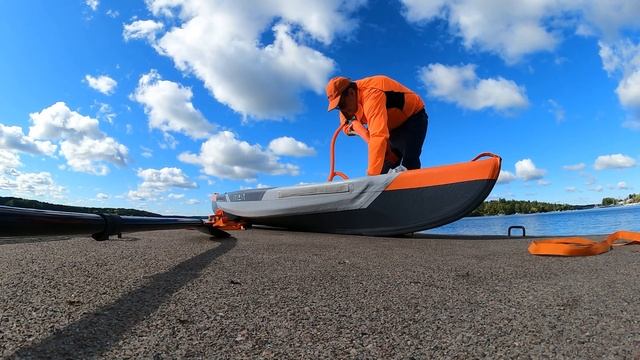 KAYAK DEMO: How to set up Itiwit X500 Strenfit inflatable kayak (90 second demonstration) смотреть онлайн