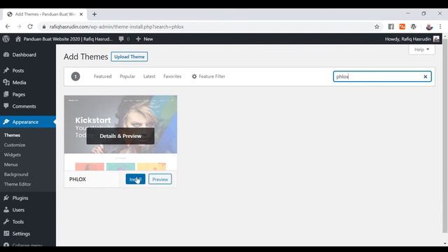 [Tutorial-3] Setup Asas WordPress (2020) смотреть онлайн