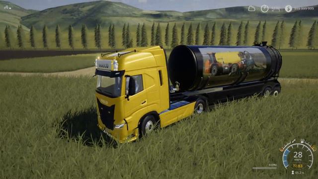 Farming Simulator 2019 mods Iveco S-Way Holland Style смотреть онлайн