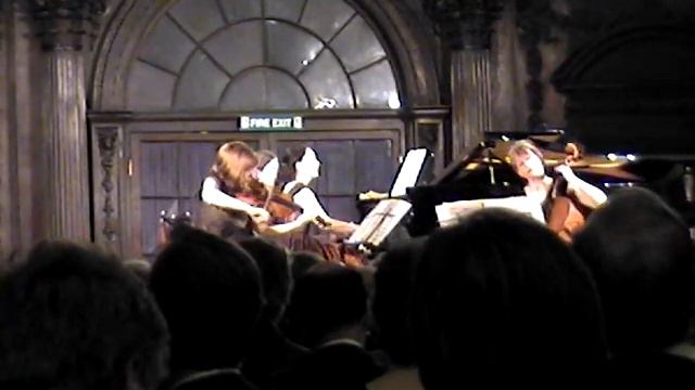 The Bekova Sisters - Joaquin Turina Circulo Fantasia for Piano, Violin and Cello Op. 91 (Part 1/3) смотреть онлайн