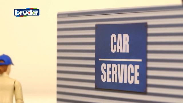 Bruder Toys Bworld Car Service #62110 смотреть онлайн