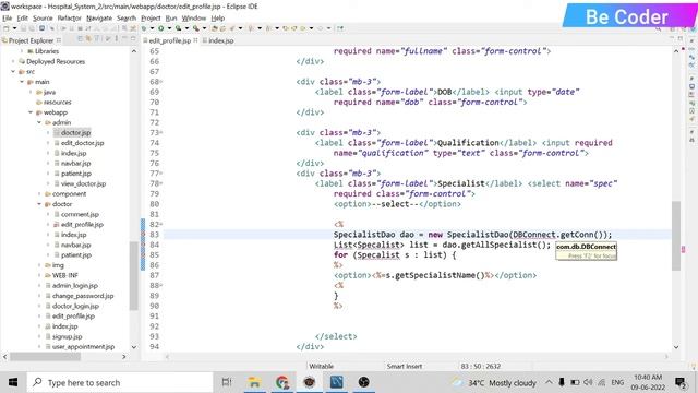 #11 Edit Profile Module Hospital Management System | Advance Java Project смотреть онлайн