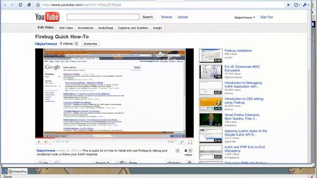 Firebug Quick How-To смотреть онлайн