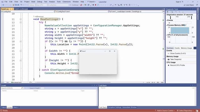 C# App Saving and Reloading with .NET ConfigurationManager (XML config files) смотреть онлайн