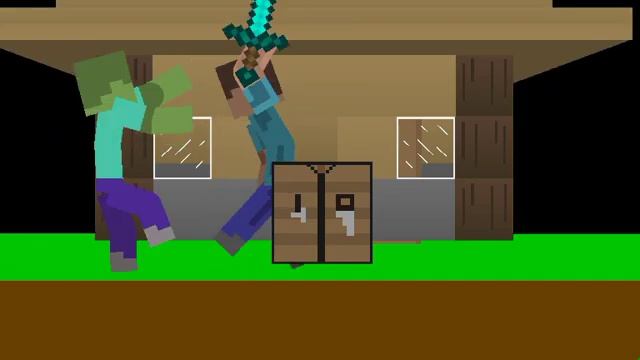Stick Nodes Minecraft Animation смотреть онлайн