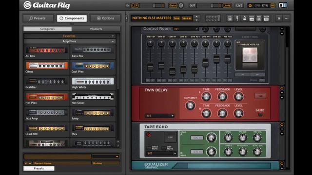 Setup Guitar Rig - Nothing Else Matters - Metallica смотреть онлайн