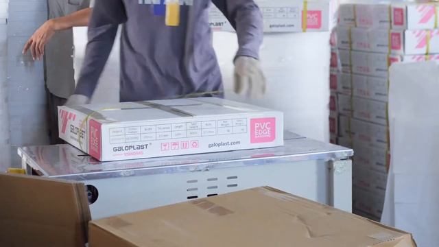 Производство кромки Galoplast смотреть онлайн