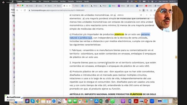 Generalidades en materia de impuestos saludables e impuesto a los plásticos de un solo uso смотреть онлайн