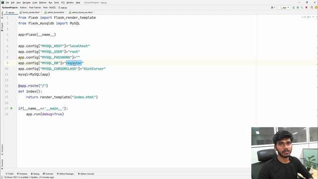 How to Create a Login Form using Flask with MySQL Database ? (Complete Video) смотреть онлайн