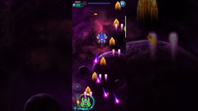 [New Booster] Level 107 Galaxy Attack: Alien Shooter | Best Relax Game Mobile | Arcade Space Shoot смотреть онлайн