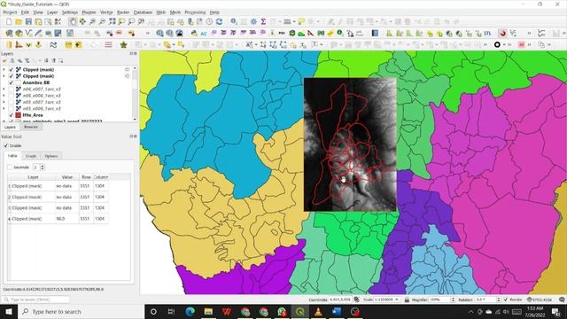 6.2 Clip and Merger Raster Operations смотреть онлайн
