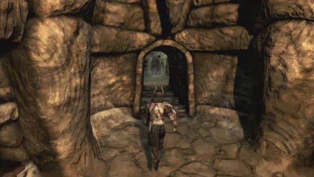 Lvl 300 Orc vs Bleak Falls Barrow (No HUD) - Skyrim смотреть онлайн