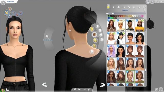 30+ BEST MAXIS MATCH HAIRS + CC LINKS ♥ sims 4 hair haul смотреть онлайн