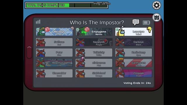 Among Us - The Skeld Map Gameplay смотреть онлайн