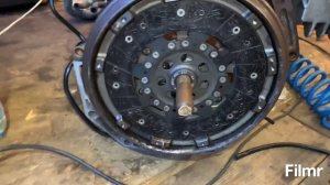 Установка маховика,сцепления и корзины Рено-Ниссан к9к 1.5dci