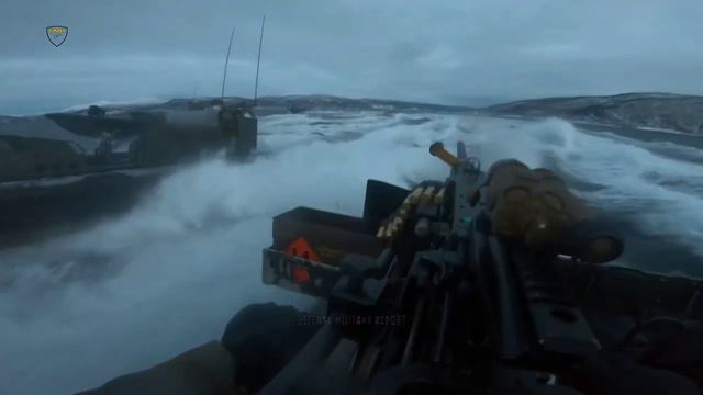 Royal Marines Lead Amphibious Raids Begin