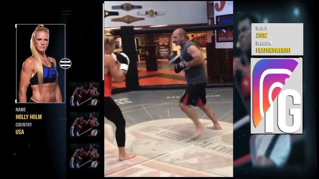Holly Holm is still a beast on the mitts! смотреть онлайн