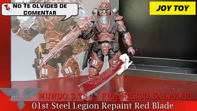 RESEÑA REVIEW (EN ESPAÑOL) 01ST LEGION STEEL RED BLADE LINEA JOYTOY FIGURAS 3.75 ESCALA 1:18 смотреть онлайн