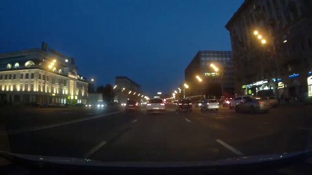 AvtoVision Micro Вечер, сумерки, садовое кольцо смотреть онлайн