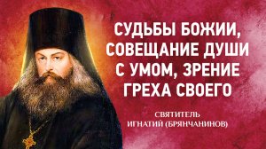 03 Судьбы Божии, Совещание души с умом, Зрение греха своего — Аскетические опыты Ч2— Брянчанинов