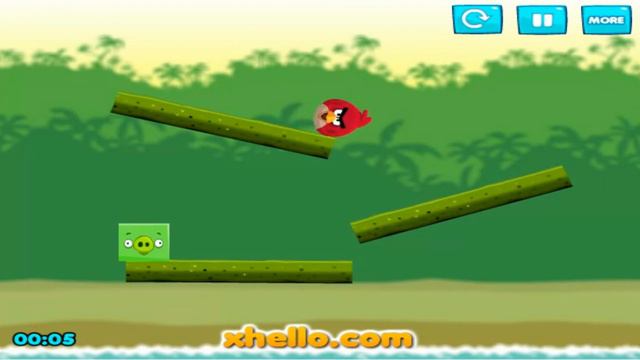 Angry Birds Kick Piggies Walkthrough Gameplay Full Level 1-20 смотреть онлайн