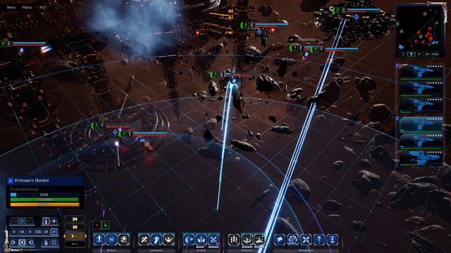 Mega Mod: Eldar Corsairs destroy 7 Astartes Titans! - Massive Battle, Battlefleet Gothic Armada 2 смотреть онлайн