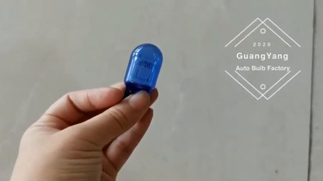 T20 Car Bulb Blue Color