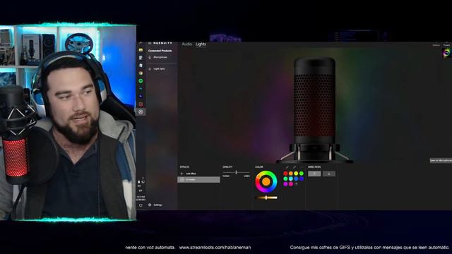 Configurar micrófono HyperX NGenuity Quadcast S Habla Hernan смотреть онлайн