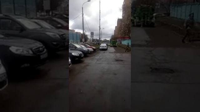 Инфекционная больница 1. Парковка. Волоколамское шоссе дом 63. смотреть онлайн