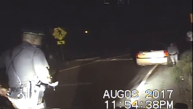 State Police officer moved to tears after DWI stop