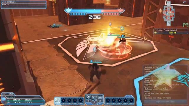 Where to find the Battle Arena + my first PVP match - Phantasy Star Online 2 NA Gameplay смотреть онлайн