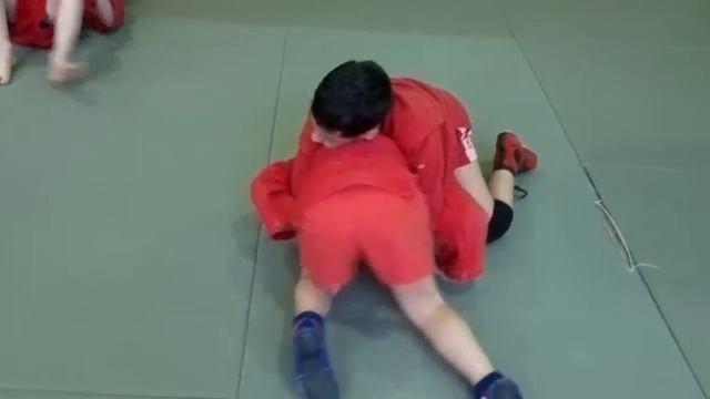 Дети самбо.Спорт и выживание. Фрагмент тренировки смотреть онлайн