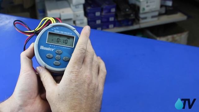 Manually run a Hunter NODE irrigation controller смотреть онлайн