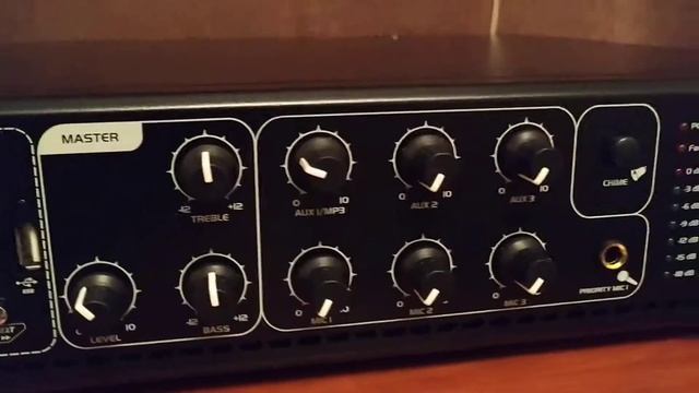 Работа с трансляционным усилителем DV-Audio MA-180.6P. часть1 смотреть онлайн
