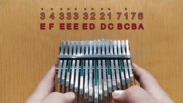 PIRATES OF THE CARIBBEAN THEME - Kalimba Easy Practice смотреть онлайн