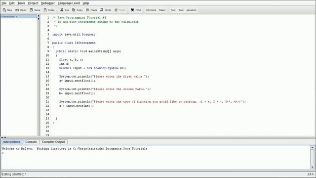 Java Proramming Beginners Tutorial #4 - If and Else Statements смотреть онлайн