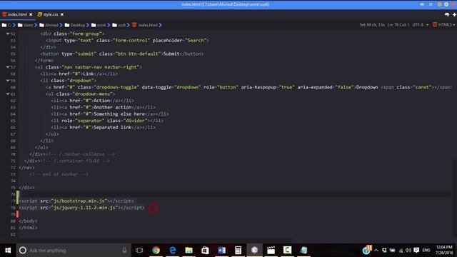 how to fix drop down list in bootstrap tutorial смотреть онлайн