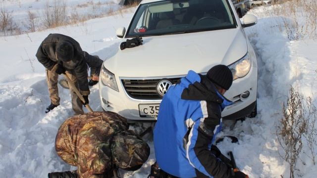 Tiguan off road в снегу смотреть онлайн