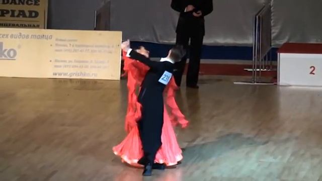 Никитин Евгений - Спицына Дана, медл.вальс смотреть онлайн